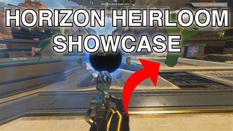 Horizon Heirloom Animations Showcase (Apex Legends Season 17 ...